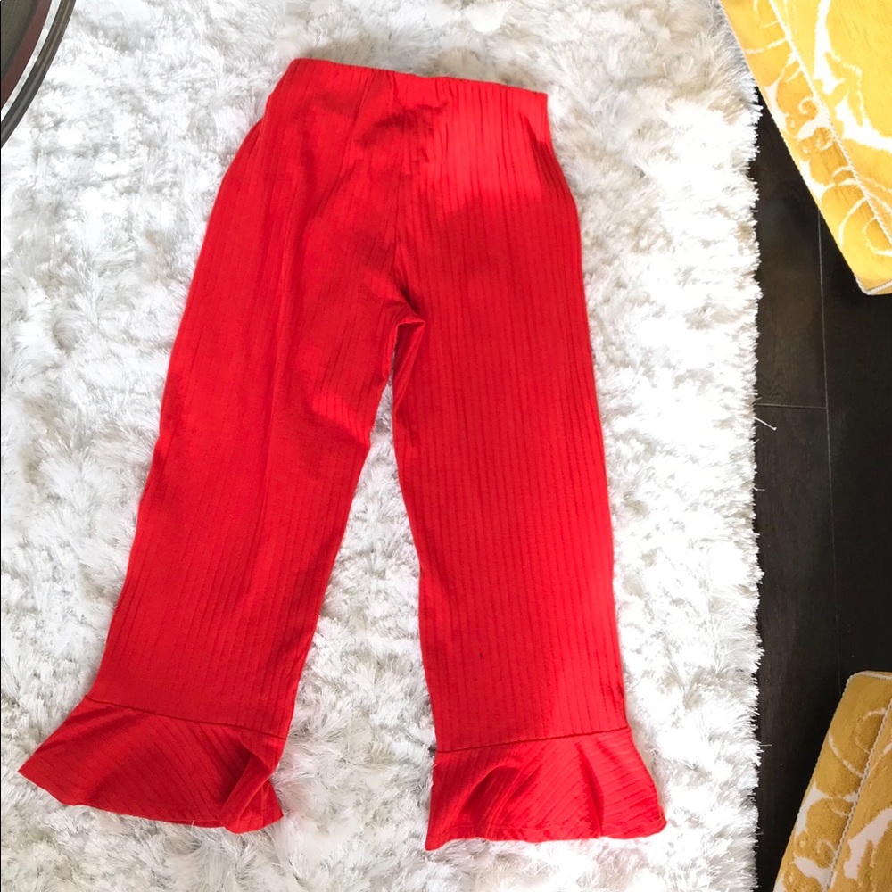 Red Zara Pants